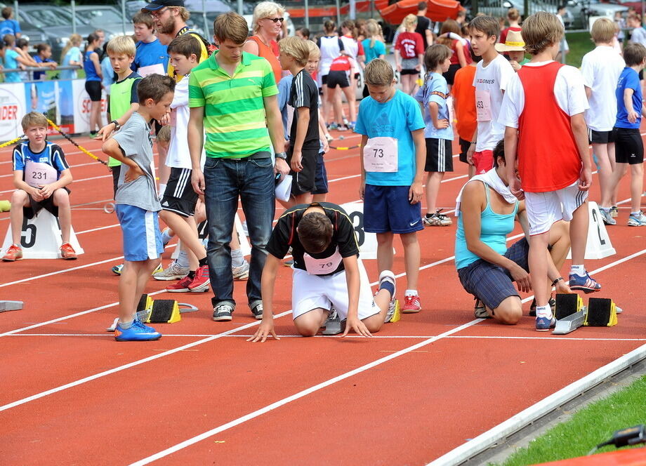 Jugend trainiert für Olympia Pliezhausen Juni 2012
