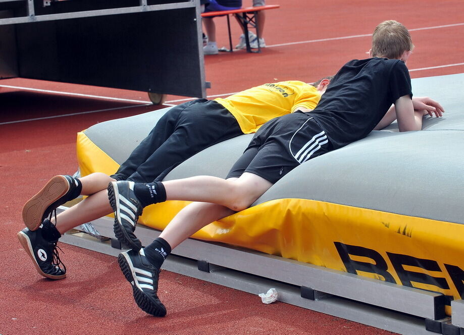 Jugend trainiert für Olympia Pliezhausen Juni 2012