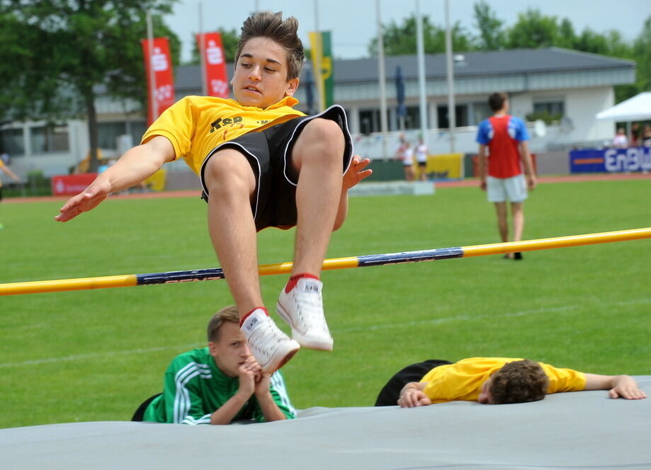 Jugend trainiert für Olympia Pliezhausen Juni 2012