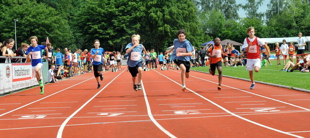 Jugend trainiert für Olympia Pliezhausen Juni 2012