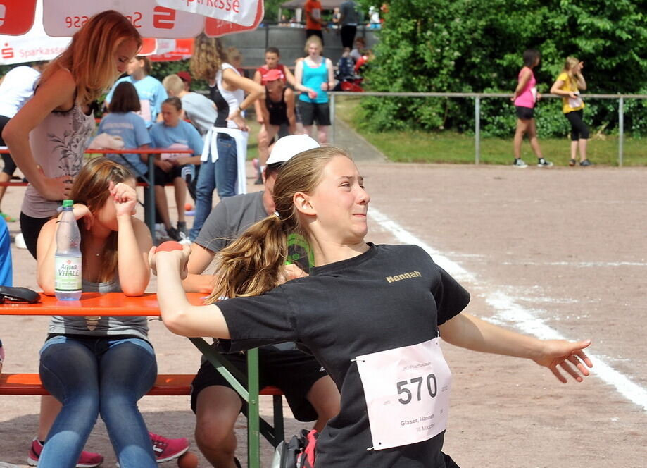 Jugend trainiert für Olympia Pliezhausen Juni 2012