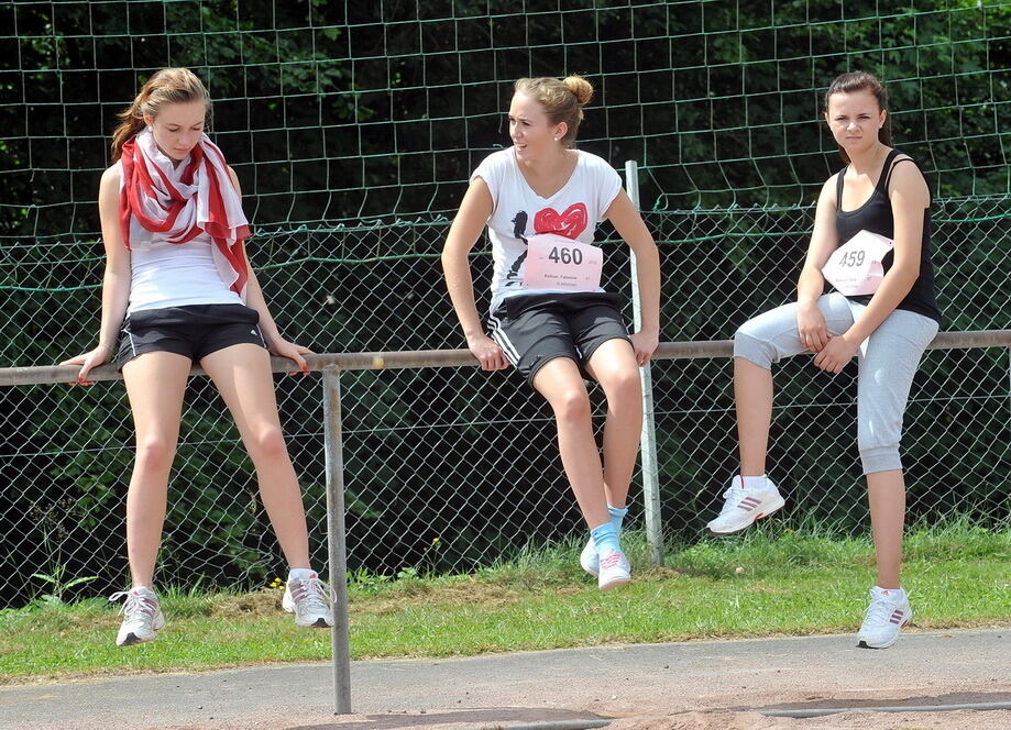 Jugend trainiert für Olympia Pliezhausen Juni 2012