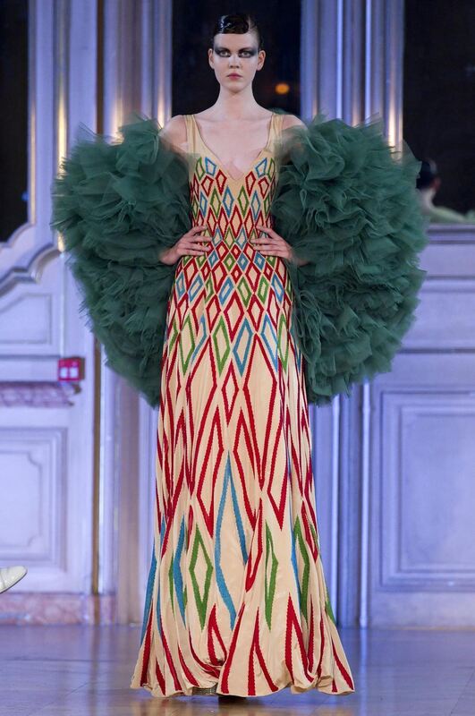 Haute-Couture-Schauen Paris Juli 2012