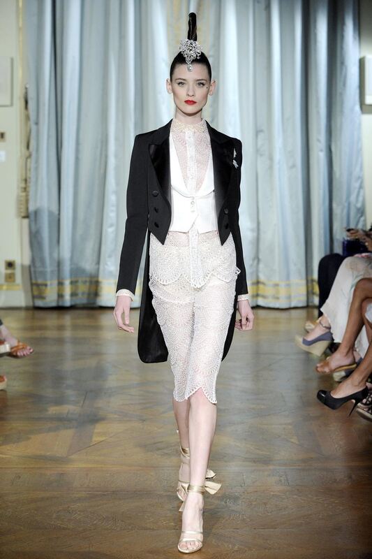 Haute-Couture-Schauen Paris Juli 2012