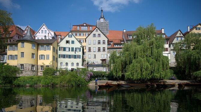 Ein wunderschöner Blick auf Tübingen.