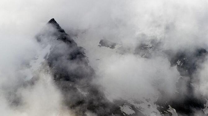 Blick auf das Lagginhorn in den Walliser Alpen. Foto: Jean-Chrostophe Bott