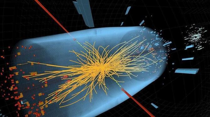 Jahrzehntelang suchen Physiker nach dem Higgs-Teilchen, das als letzter unbekannter Baustein der Materie gilt. Nun haben sie
