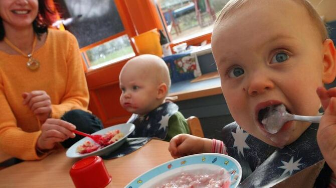 Die Kleinkindbetreuung beschäftigt derzeit.