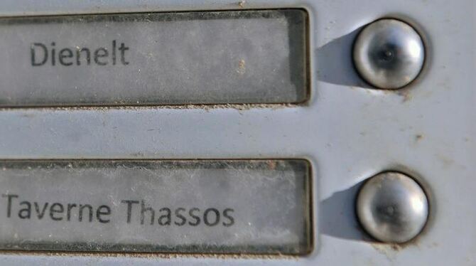 Klingelschild am Haus der Terrorzelle in Zwickau: Unter dem Namen »Dienelt« war das Terrortrio in dem Haus eingemietet. Foto: Klingelschild am Haus der Terrorzelle in Zwickau: Unter dem Namen »Dienelt« war das Terrortrio in dem Haus eingemietet. Foto: