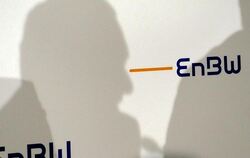 Schatten auf dem EnBW-Logo
