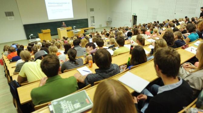 Studenten an der Elite-Uni Tübingen.
