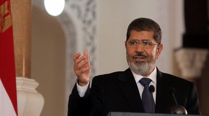 Präsident Mohammed Mursi