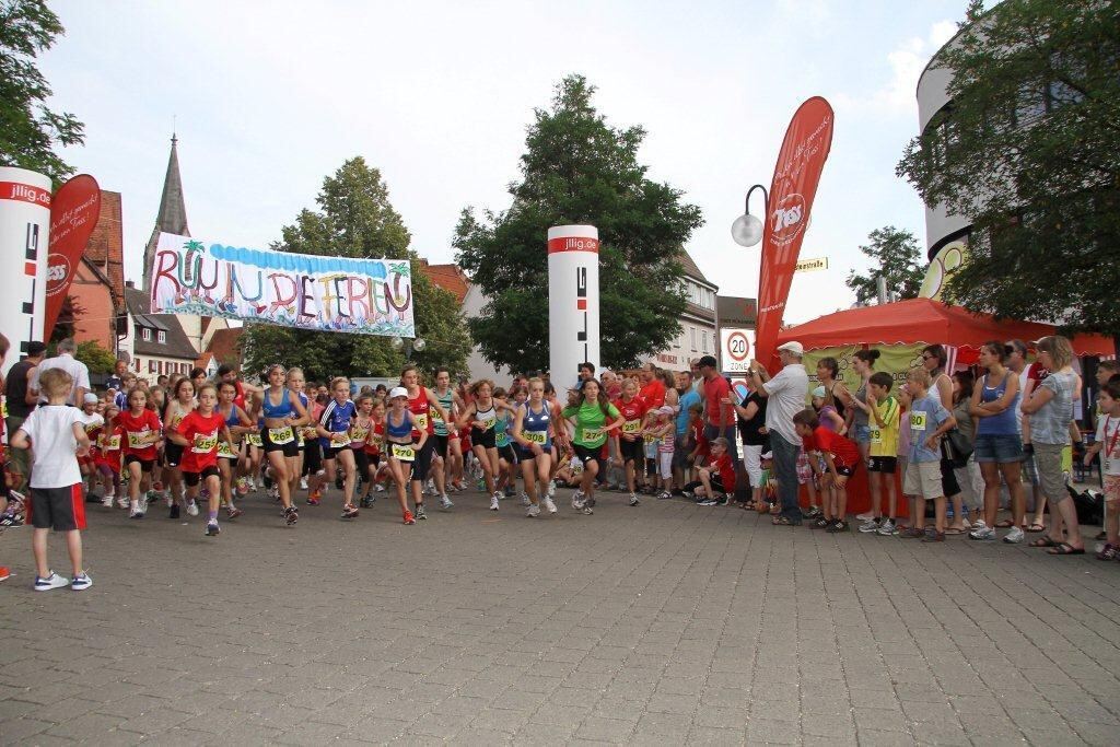 Run in die Ferien TSG Leichtathletik-Abteilung Münsingen