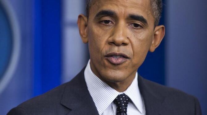 US-Präsident Obama: Sollte Assad Chemiewaffen einsetzen, hätte das ein militärisches Eingreifen der USA zur Folge. Foto: Jim