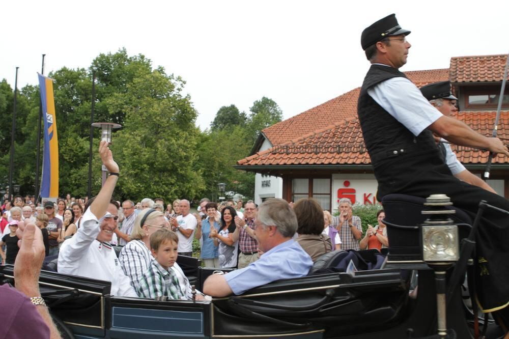 Empfang Olympiasieger Dirk Schrade in Gomadingen 2012