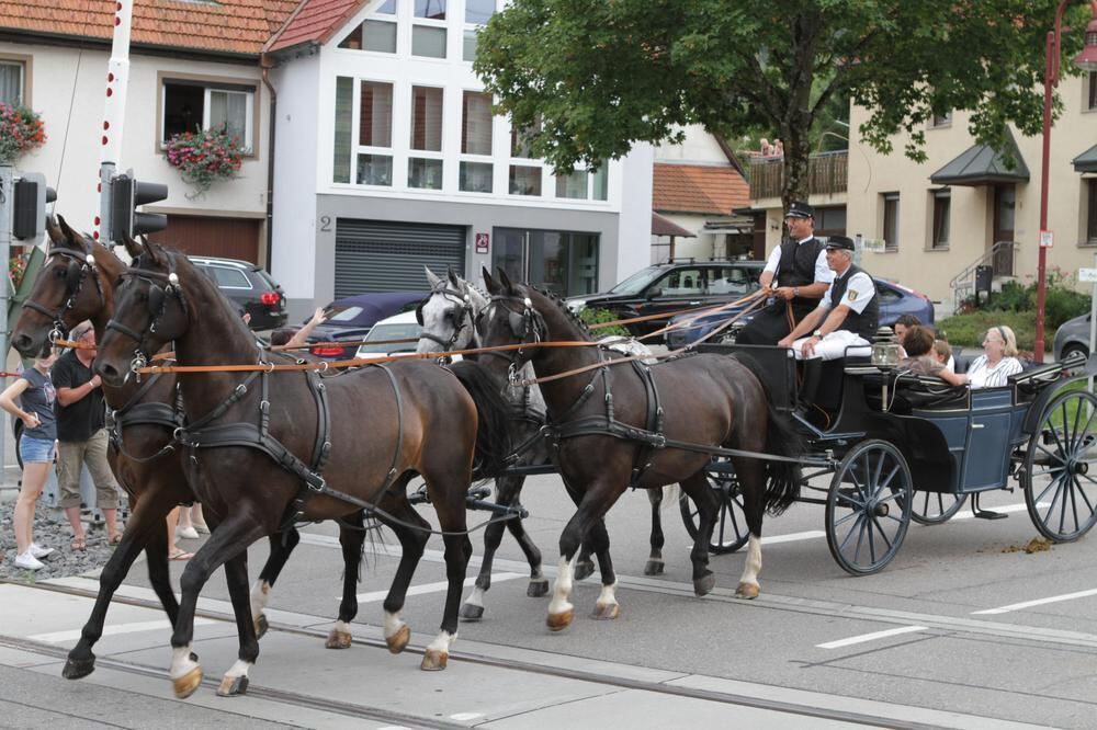 Empfang Olympiasieger Dirk Schrade in Gomadingen 2012