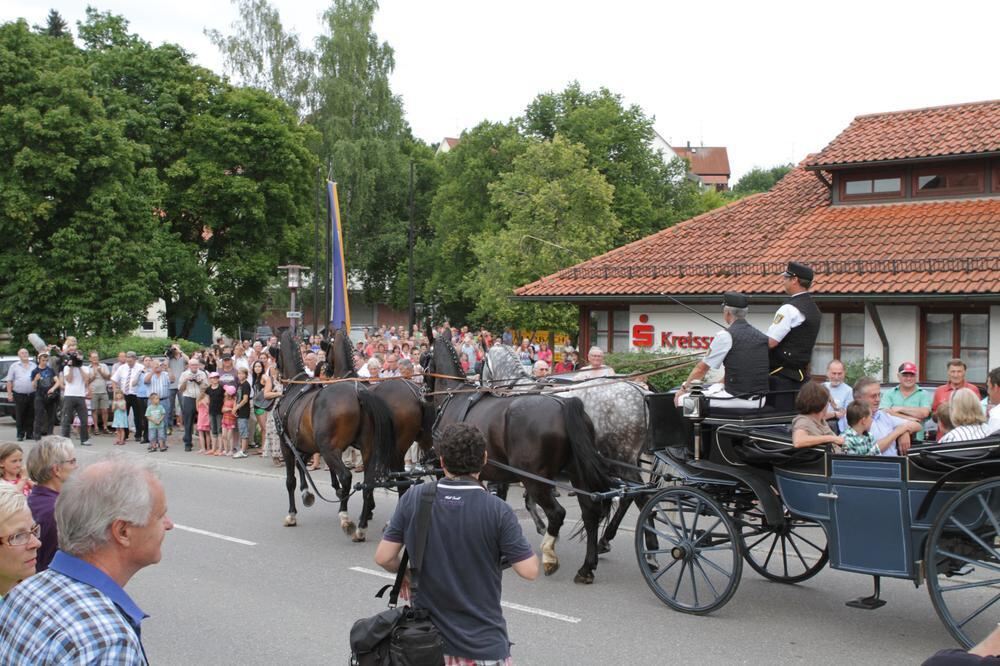 Empfang Olympiasieger Dirk Schrade in Gomadingen 2012