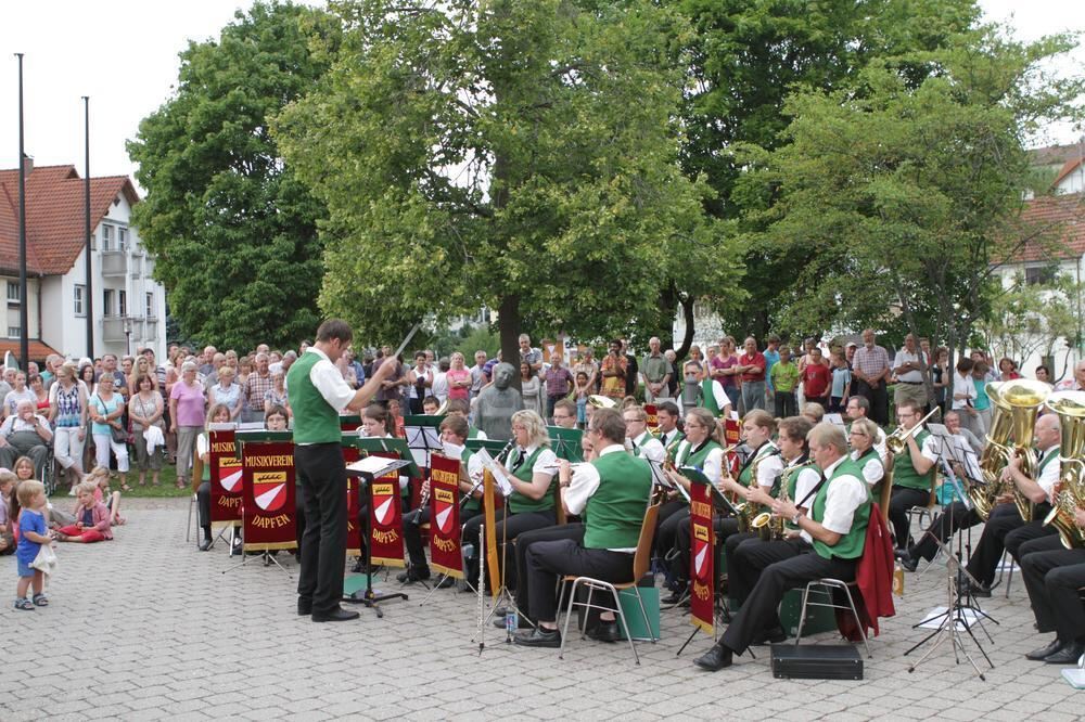 Empfang Olympiasieger Dirk Schrade in Gomadingen 2012