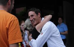 Empfang Olympiasieger Dirk Schrade in Gomadingen 2012