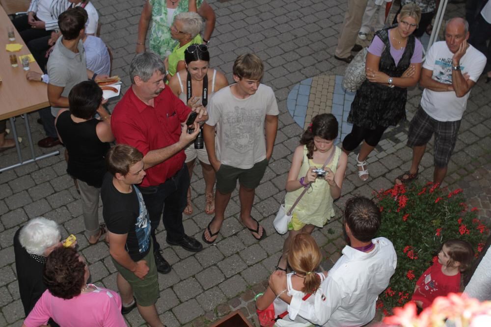 Empfang Olympiasieger Dirk Schrade in Gomadingen 2012