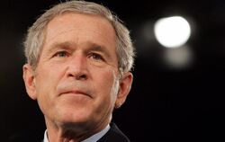 War von 2001 bis 2009 Präsident der Vereinigten Staaten von Amerika: George W. Bush. Foto: Shawn Thew/Archiv