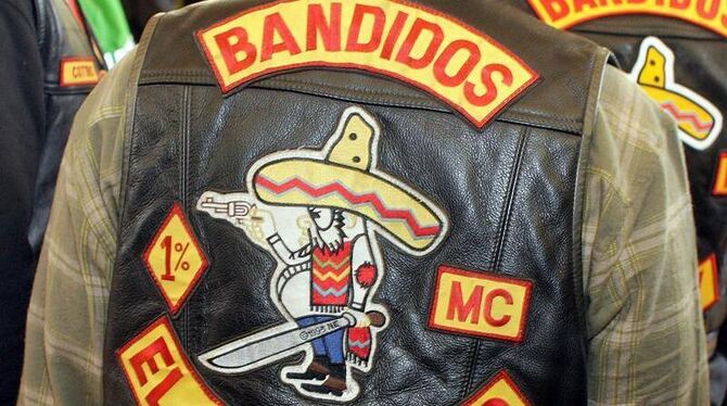 Ein Bandidos-Mitglied.