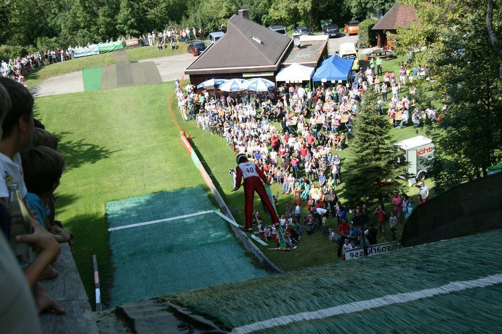 Sommerskispringen des VfL Pfullingen 2012