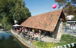 Am Gerbersteg gab es Musik von Madaus und Band.