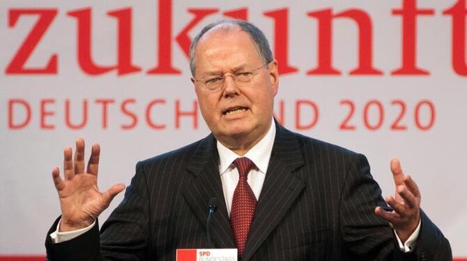 Ex-Finanzminister Peer Steinbrück wird aller Voraussicht nach Kanzlerkandidat der SPD. Foto: Maurizio Gambarini