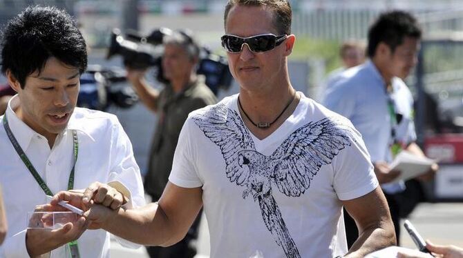 Michael Schumacher beendet zum Saisonende seine Formel-1-Karriere. Foto: Franck Robichon