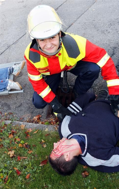 Katastrophenschutz-Vollübung Stürmischer Herbst 2012