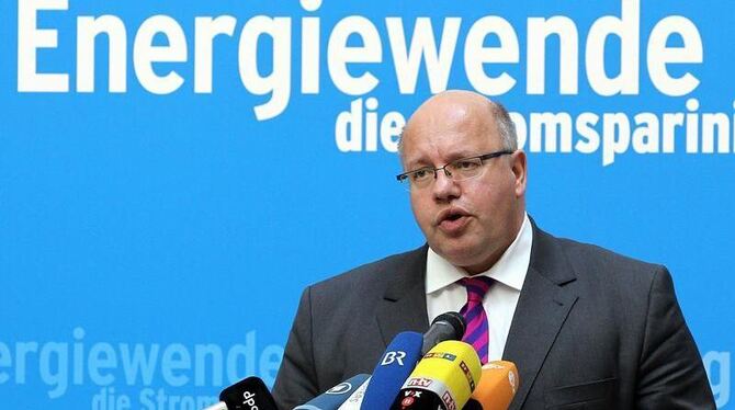 Bundesumweltminister Peter Altmaier. Foto: Wolfgang Kumm
