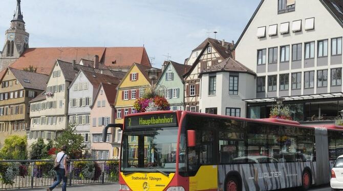 Bus in Tübingen