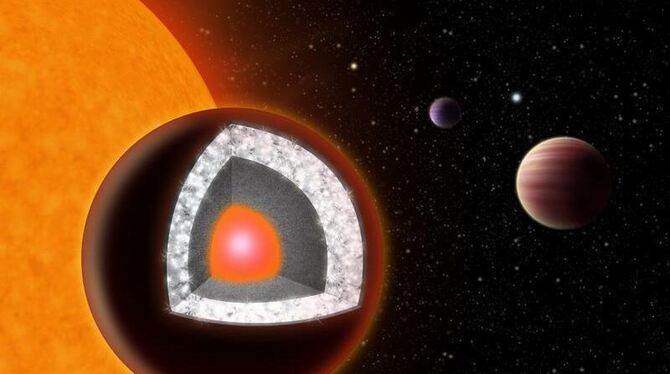 »55 Cancri e« soll zu einem großen Teil aus Diamant bestehen. Foto: Haven Giguere
