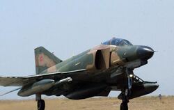 Türkischer Phamtom-Jäger: Die türkische Luftwaffe hat am Montag ein weiteres Flugzeug auf dem Weg in das Bürgerkriegsland Syr