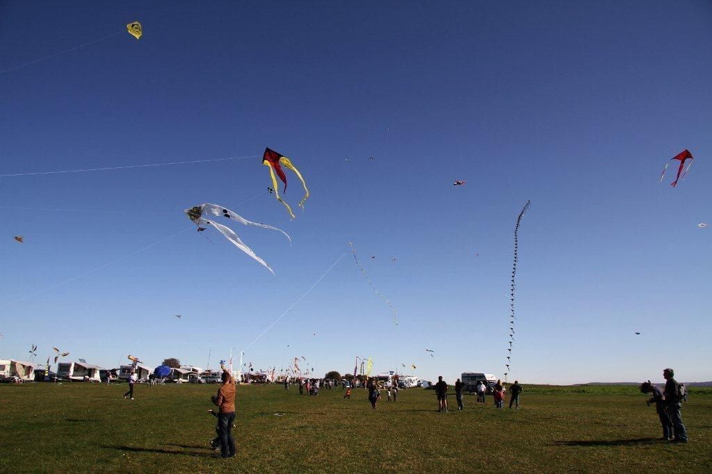 Drachenfest bei Hülben 2012