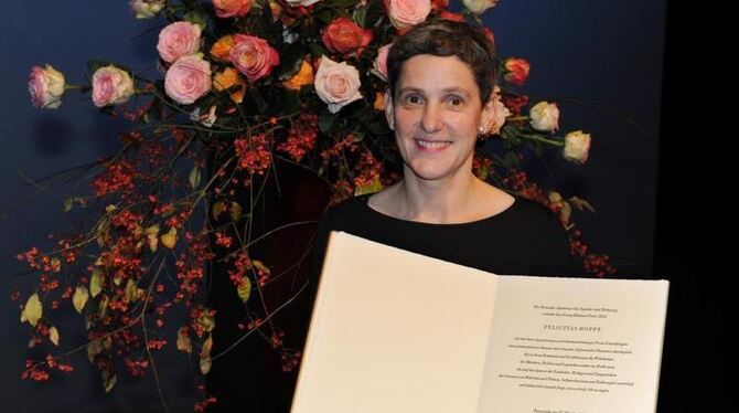 Felicitas Hoppe hat den Georg-Büchner-Preis verliehen bekommen. Foto: Claus Voelker