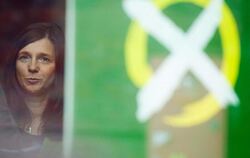Die Spitzenkandidatin der Grünen, Katrin Göring-Eckardt, hofft auf ein besseres Ergebnis bei der Bundestagswahl im nächsten J
