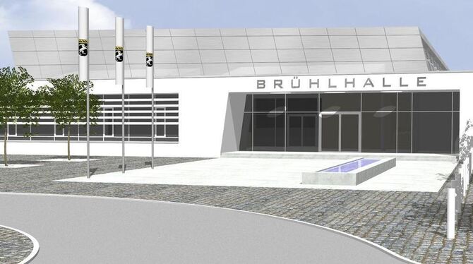 So könnte die Engstinger Mehrzweckhalle einmal aussehen. Eine detaillierte Planung, die dann auch Aufschluss über die Kosten gib So könnte die Engstinger Mehrzweckhalle einmal aussehen. Eine detaillierte Planung, die dann auch Aufschluss über die Kosten gib