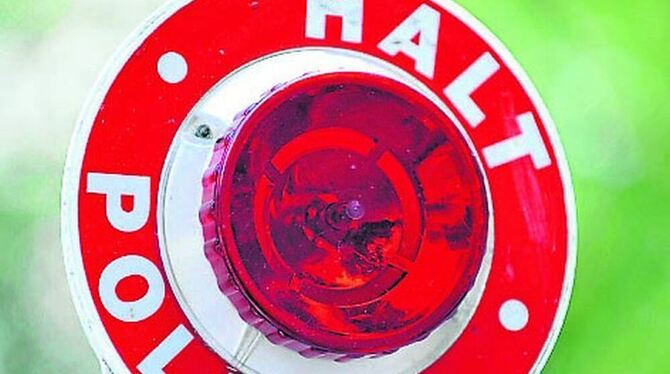 Lena hat ein Praktikum bei der Polizei gemacht.  FOTO: DPA