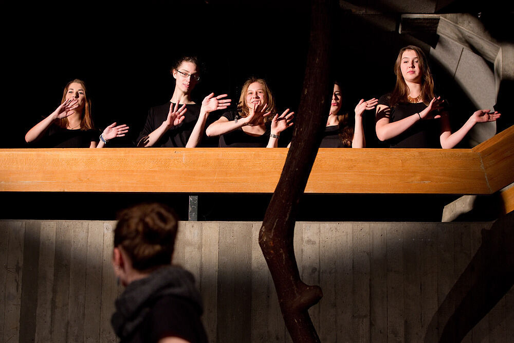 Die Theater-AG des AEG präsentiert: »Fluchtpunkt«