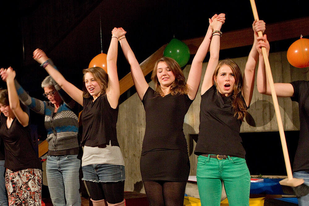 Die Theater-AG des AEG präsentiert: »Fluchtpunkt«