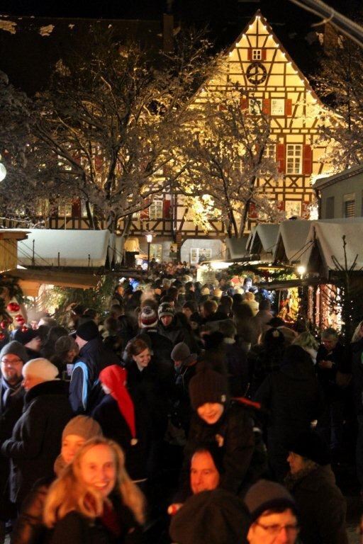 Weihnachtsmarkt Münsingen.