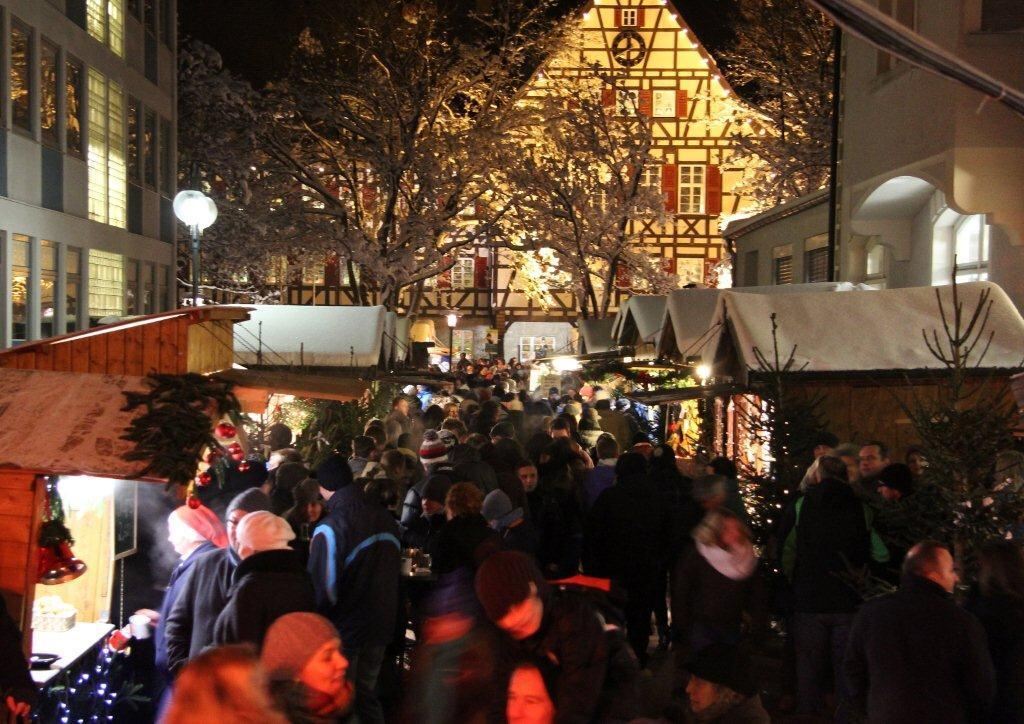 Weihnachtsmarkt Münsingen.