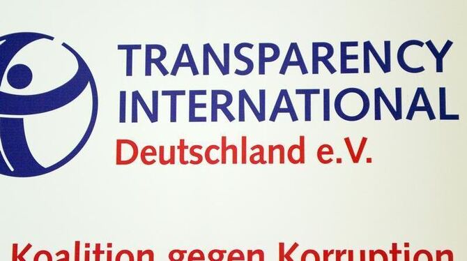 Das Logo von Transparency International Deutschland e.V. Foto: Jens Kalaene 