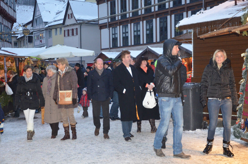 Weihnachtsmarkt Bad Urach 2012