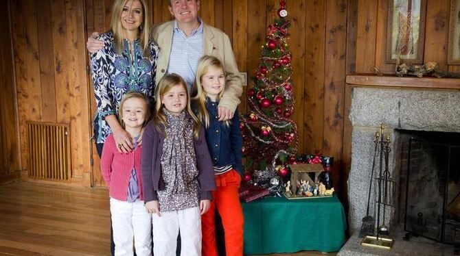 Prinz Willem-Alexander und Prinzessin Máxima mit ihren Kindern in Argentinien. Foto: Robin Utrecht