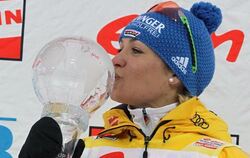Biathlon-Star Magdalena Neuner beendete 2012 ihre Karriere. Foto: Sergei Chirikov
