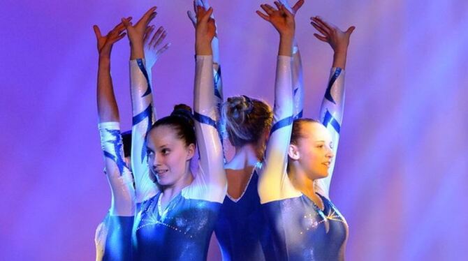 Eleganz und Leichtigkeit bei der Turngala Tübingen.