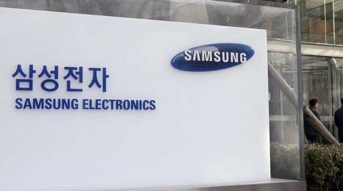 Der südkoreanische Elektrokonzern Samsung übertrifft auch im Schlussquartal 2012 die Erwartungen. Foto: Jeon Heon-Kyun 